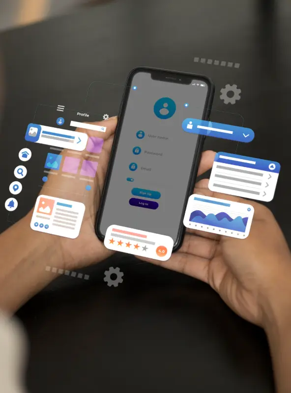 Mobile app development for iOS and Android platforms